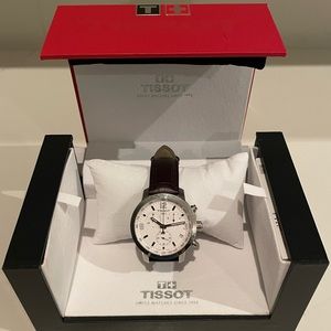 Tissot PRC 200 Chronograph - Brown Leather Strap